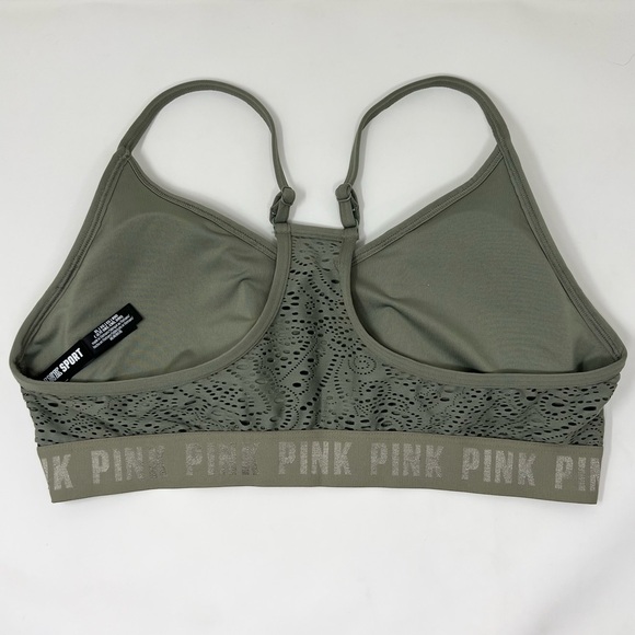 🔥VS PINK Sport Ultimate Lightly Lined Lace Bra XL - Picture 5 of 11